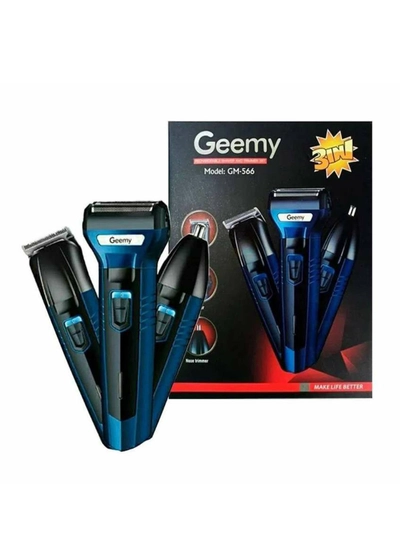 Машинка для стрижки волос Geemy Gm-566, 3 в 1