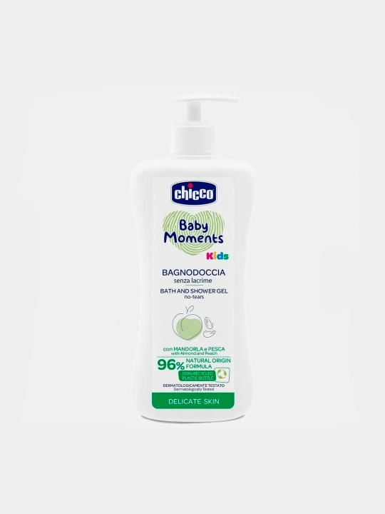 Гель для душа Chicco Baby Moments 0м+ 500 мл