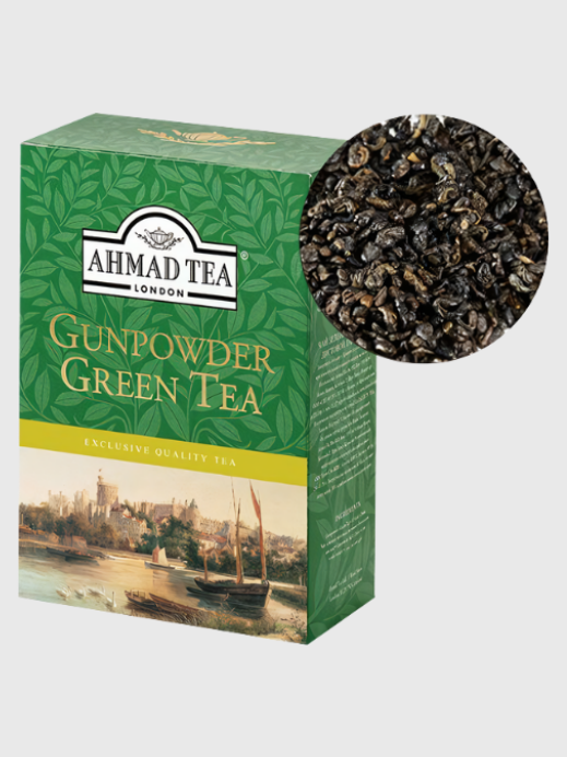 Ko'k choy Ahmad Tea Gunpowder Green Tea, 100 g (759)