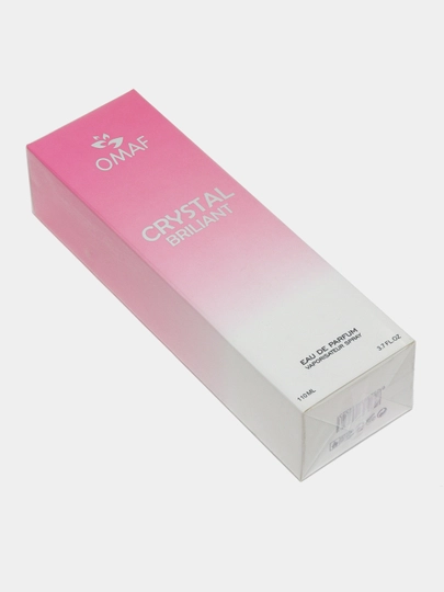 Parfyumlangan suv ayollar uchun Omaf Medium Crystal Briliant, 110 ml