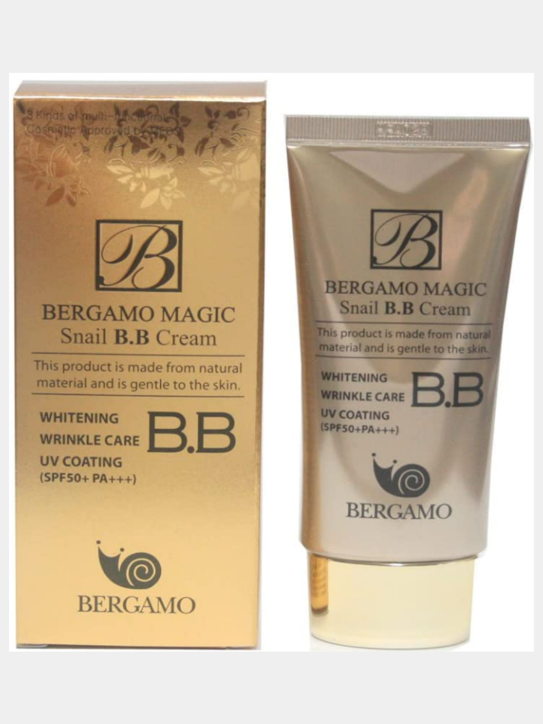 Bb крем с spf 50. Бергамо ББ крем. Ekel Aenepure Magic BB-крем с муцином улитки 50мл (*200). Bergamo Magic Snail BB Cream kartinka. BB Cream 50 SPF.