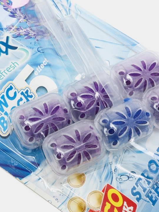 Блок ободок Wellnax Lavender для туалета