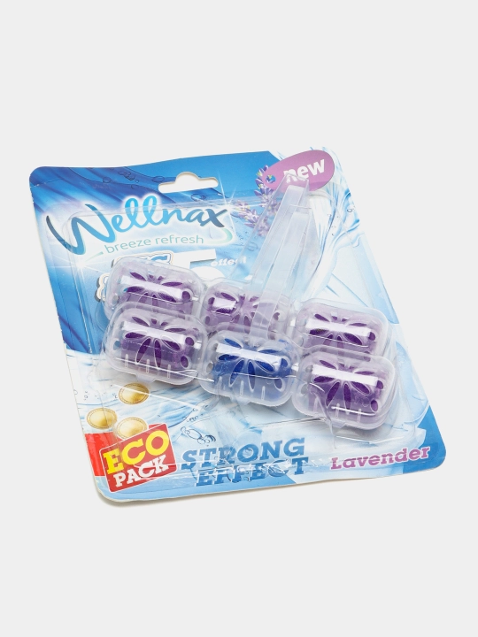 Блок ободок Wellnax Lavender для туалета