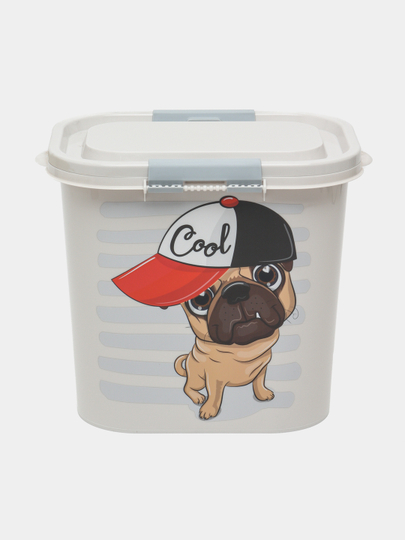 Ovqat uchun konteyner Dogs, oval, 10 litr - 