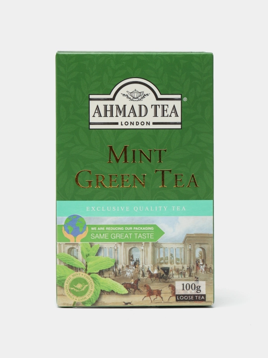 Зелёный чай Ahmad Tea Mint Green, 100 г (718) - 