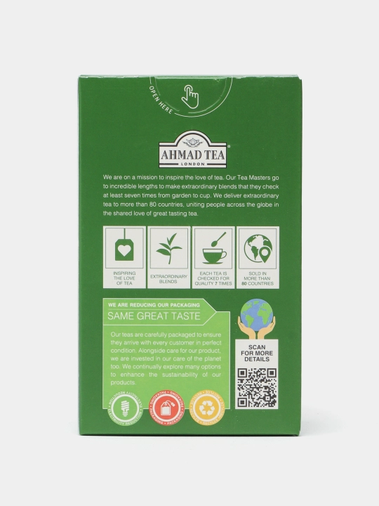 Kok choy Ahmad Tea Mint Green, 100 g (718)