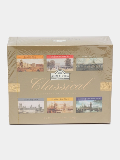 Чай Ahmad Tea Набор Подарочный 'Классик' 6х10гр (105) — ЧАЙНЫЙ-P046863