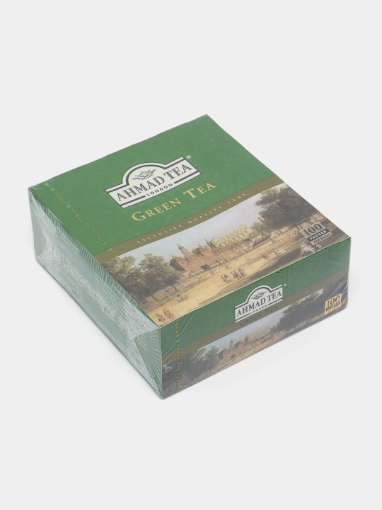 Зелёный чай Ahmad Tea Green Tea, 100 х 2 г (478)