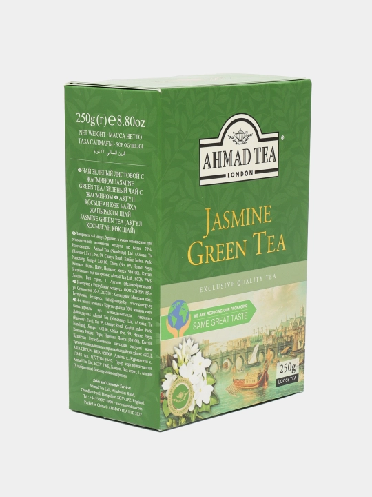 Чай Ahmad Tea Зеленый Рассыпной 'Жасмин' 250гр (955)
