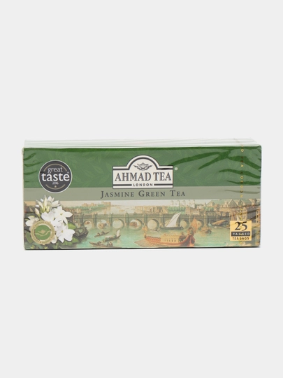 Зелёный чай Ahmad Tea Jasmine Green, 25 х 2 г  (471) - 
