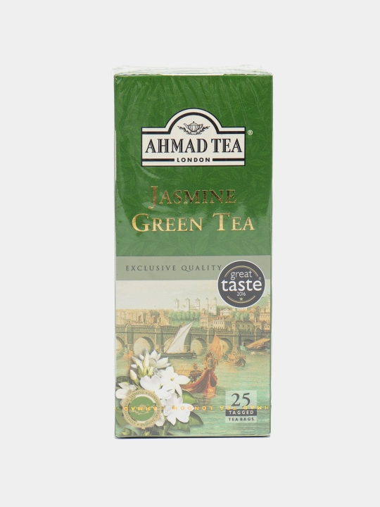 Зелёный чай Ahmad Tea Jasmine Green, 25 х 2 г  (471)