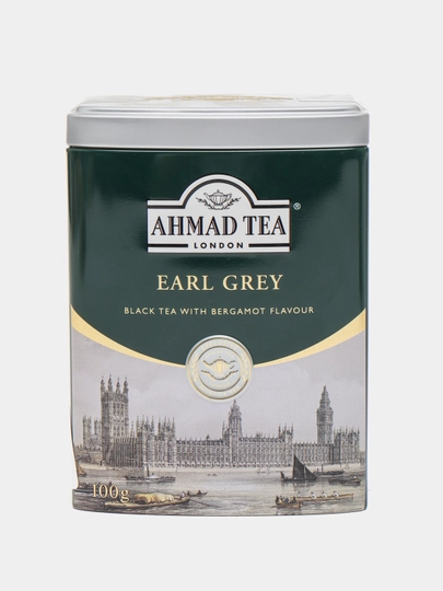 Чёрный чай Ahmad Tea Caddy Earl Grey, 100 г — ЧАЙНЫЙ-P046868