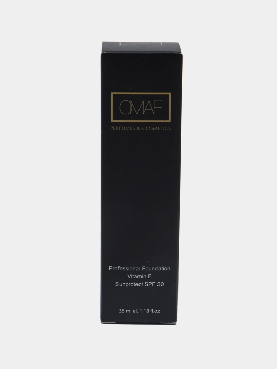Tonal krem OMAF Professional Foundation Sunprotect SPF 30 Full Coverage 01, 35 ml - 