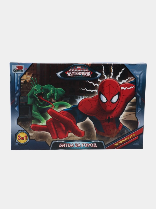 Настольная игра "Битва за город" Step Puzzle Marvel 76544