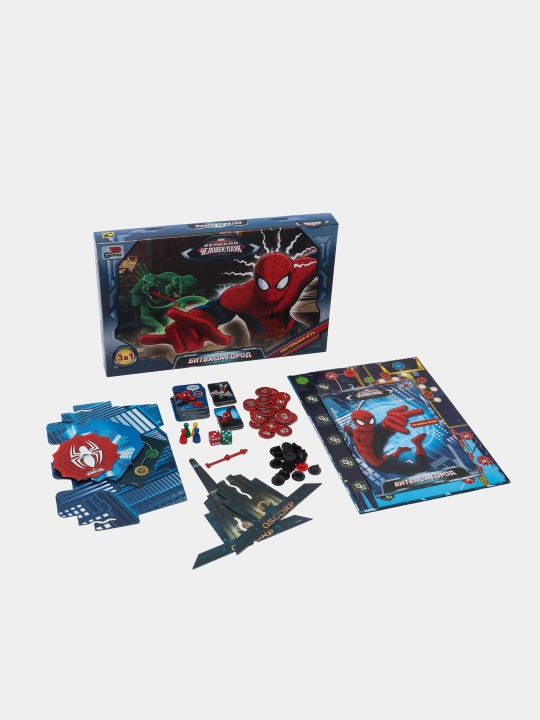Настольная игра "Битва за город" Step Puzzle Marvel 76544 - 