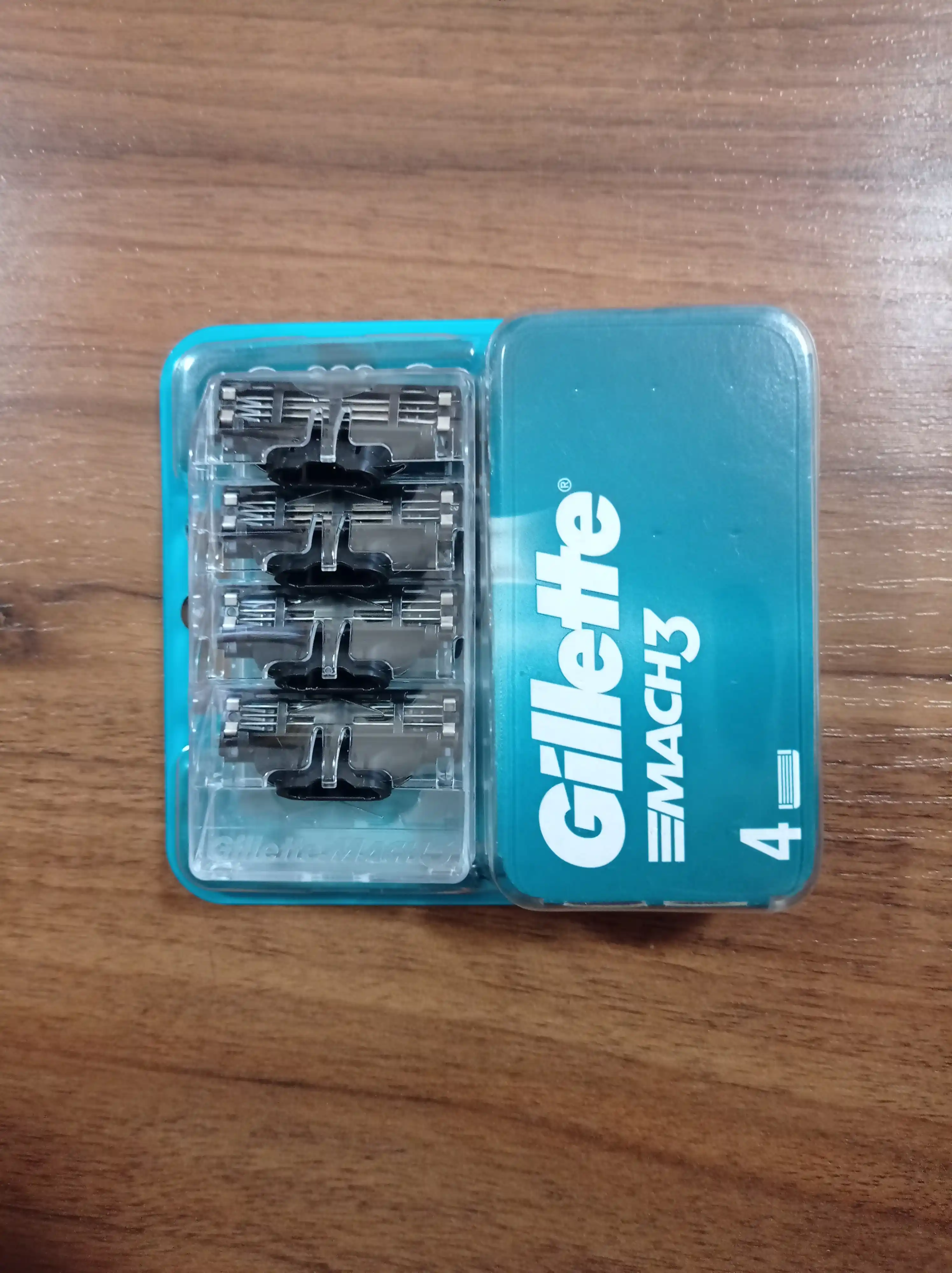 Сменные Кассеты Gillette Mach3 Для Бритвы, с 3 лезвиями, прочнее, чем сталь, для точного бритья, 4 шт