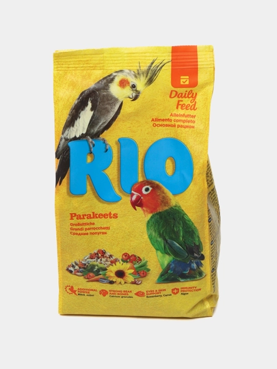 Корм для средних попугаев Rio, 500 г