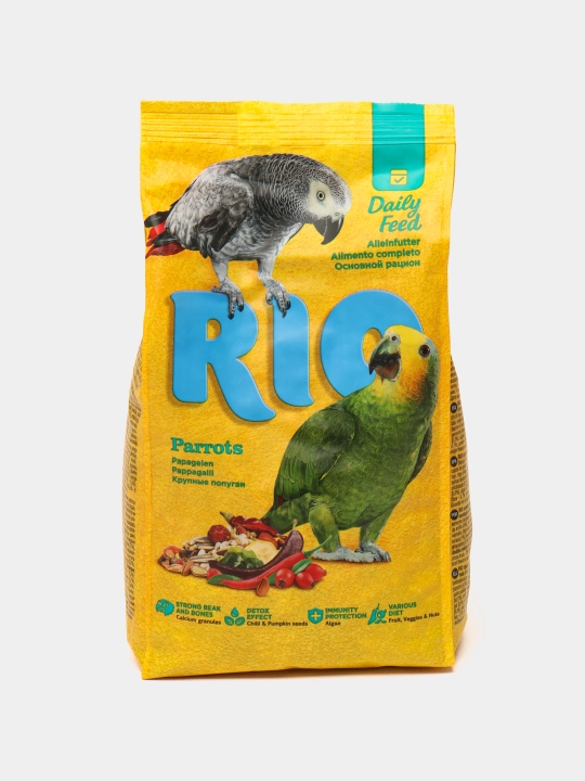 Katta to'tiqushlar uchun ozuqa RIO, 500 gr - 