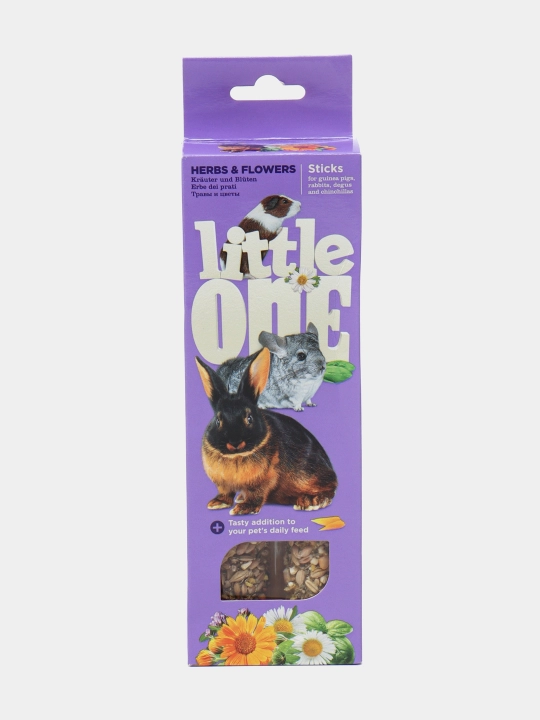 Kemiruvchilar uchun tayoqlar Little One, o'tlar va gullar bilan, 2 * 55 g - 
