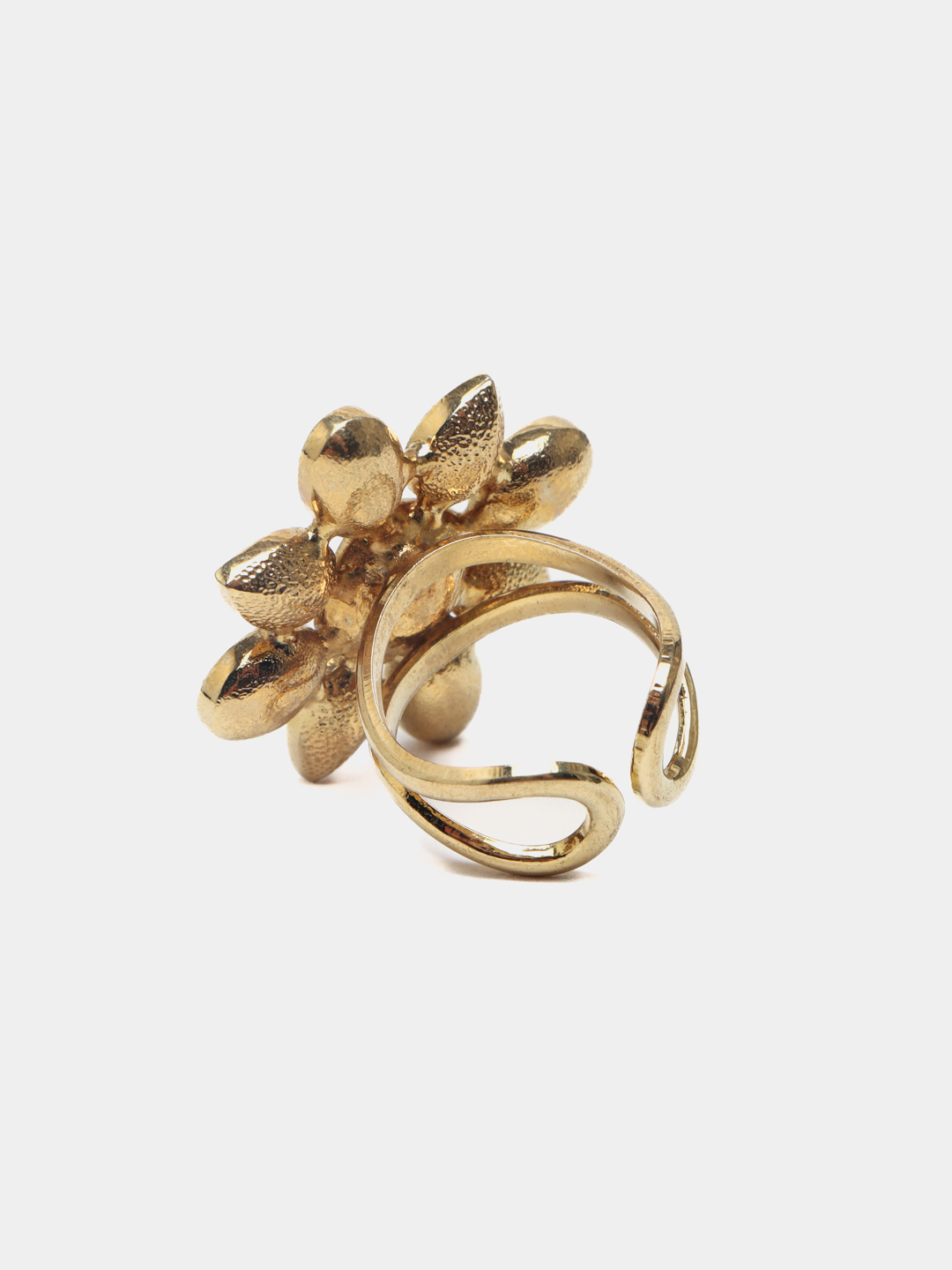 Кольцо Alexia с кристаллами Swarovski, цвет gold/zlato