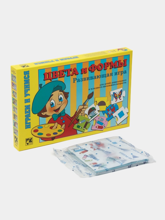 Детская настольная игра "Цвета и формы" 76004