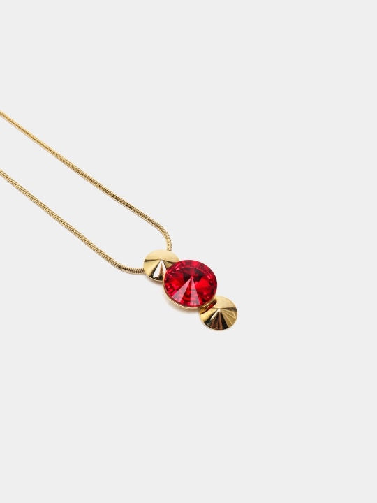 Kristallari Swarovski zanjirdagi DARA marjon rang Gold/zlato