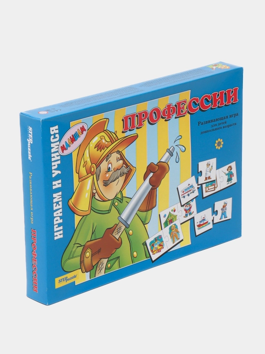 Bolalar stol o'yini Step Puzzle, Кasblar, 76034 q0000020040 - 