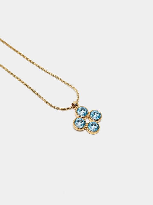 Подвеска-ожерелье MINI RIVOLI цвет Gold/zlato  на цепочке с кристаллами Swarovski