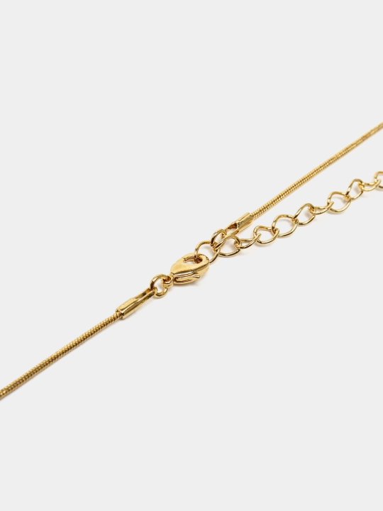 Подвеска-ожерелье MINI RIVOLI цвет Gold/zlato  на цепочке с кристаллами Swarovski