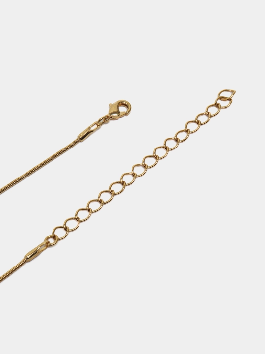 Kristallari Swarovski zanjirdagi MINI RIVOLI marjon rang Gold/zlato
