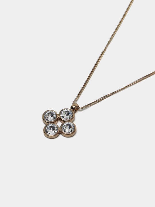 Подвеска-ожерелье MINI RIVOLI цвет Staro/zlato на цепочке с кристаллами Swarovski