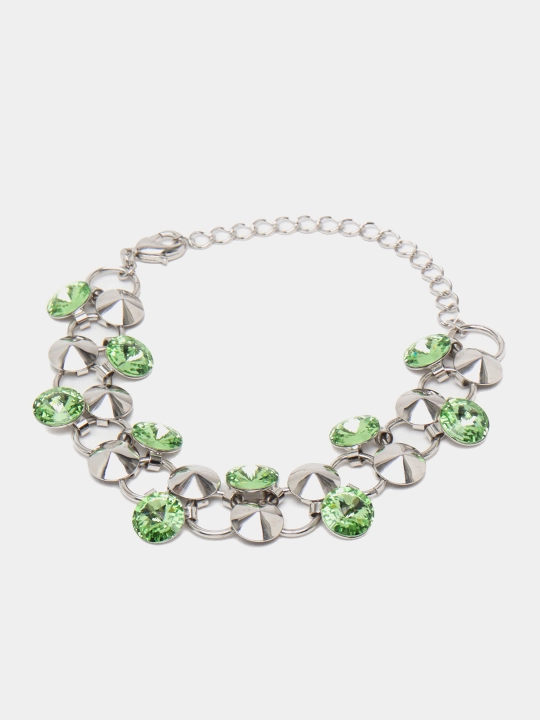 RIVOLI 1100 Ayollar bilaguzuk toshlari Swarovski rangi Rhodium - 