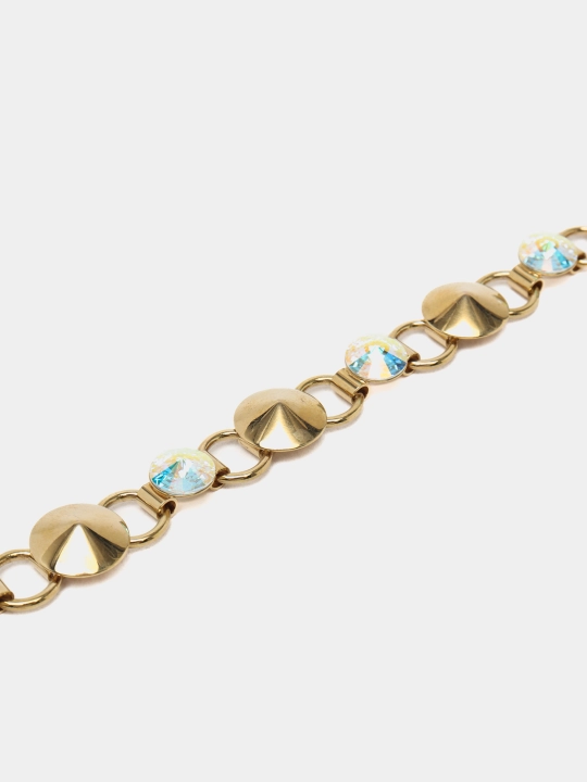 RIVOLI 1097 Ayollar bilaguzuk toshlari Swarovski rangi Gold/zlato