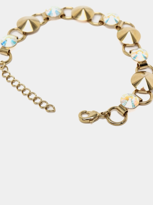 RIVOLI 1097 Ayollar bilaguzuk toshlari Swarovski rangi Gold/zlato