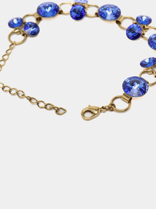 RIVOLI 1098 Ayollar bilaguzuk toshlari Swarovski rangi Gold/zlato