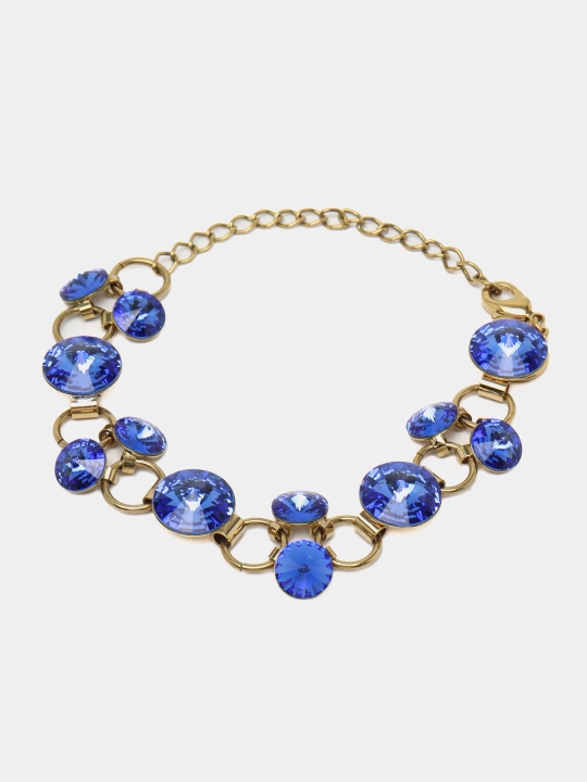 RIVOLI 1098 Ayollar bilaguzuk toshlari Swarovski rangi Gold/zlato - 