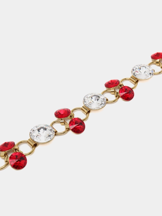 RIVOLI 1098 Ayollar bilaguzuk toshlari Swarovski rangi Gold/zlato