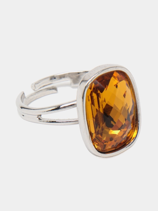 Uzuk Olive, kristallar bilan Swarovski - 