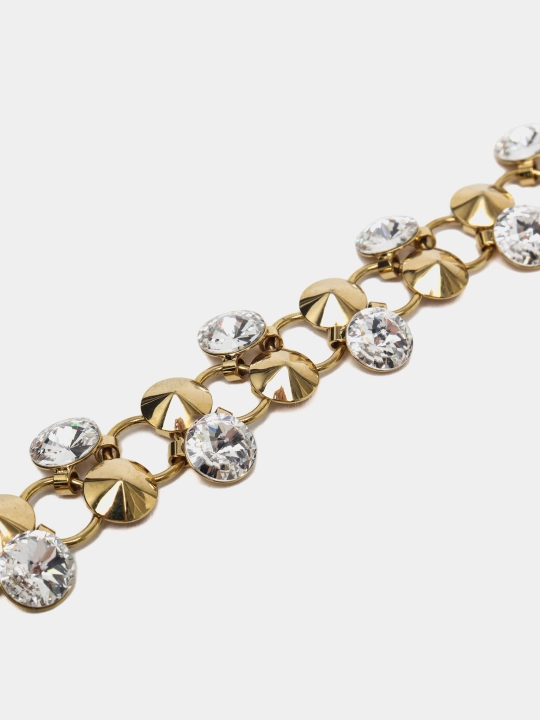 Браслет RIVOLI 1100 цвет Gold/zlato с кристаллами Swarovski