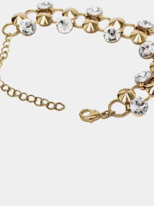 Браслет RIVOLI 1100 цвет Gold/zlato с кристаллами Swarovski