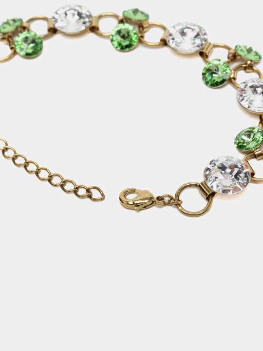 RIVOLI 1098 Ayollar bilaguzuk toshlari Swarovski rangi Gold/zlato