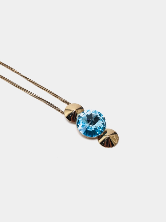 Kristallari Swarovski zanjirdagi Dara marjon, rang Staro/zlato