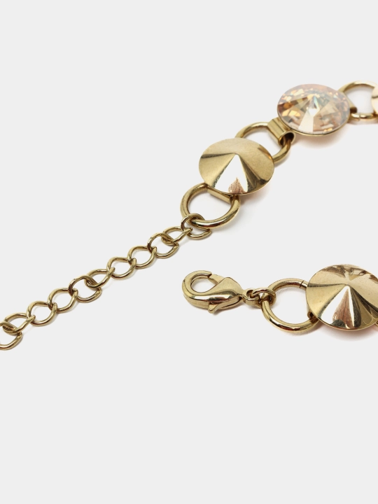 Браслет RIVOLI 1096 цвет Gold/zlato с кристаллами Swarovski