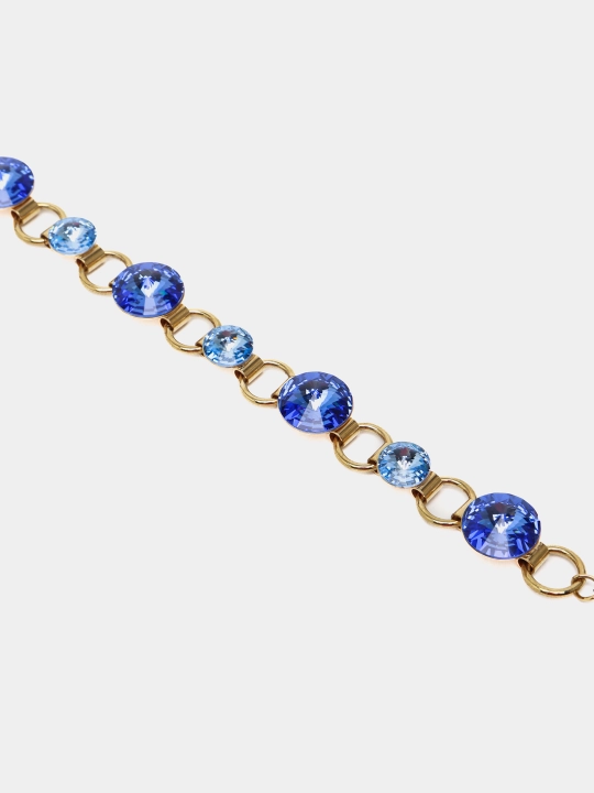 Браслет JANINE цвет Gold/zlato с кристаллами Swarovski