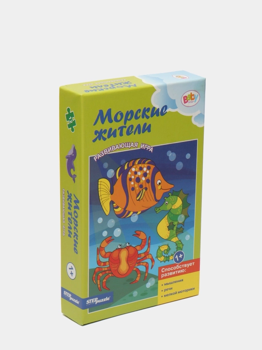 Развивающая игра "Морские жители" "Baby Step" 76187 - 