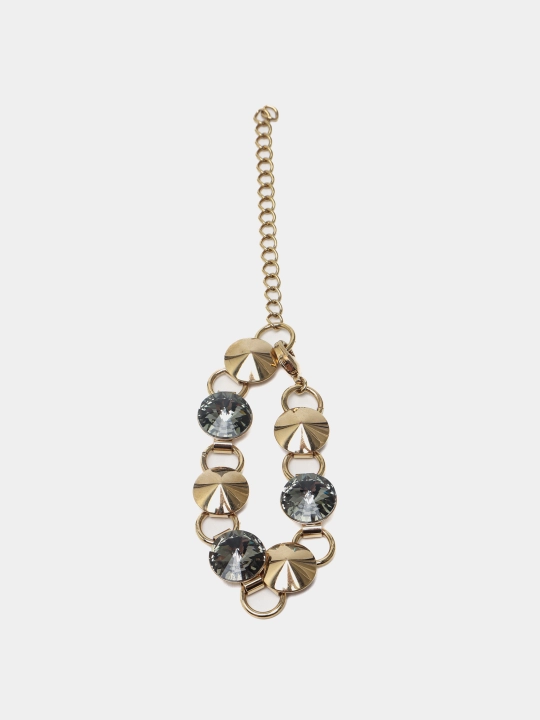 RIVOLI 1096 Ayollar bilaguzuk toshlari Swarovski rangi Gold/zlato