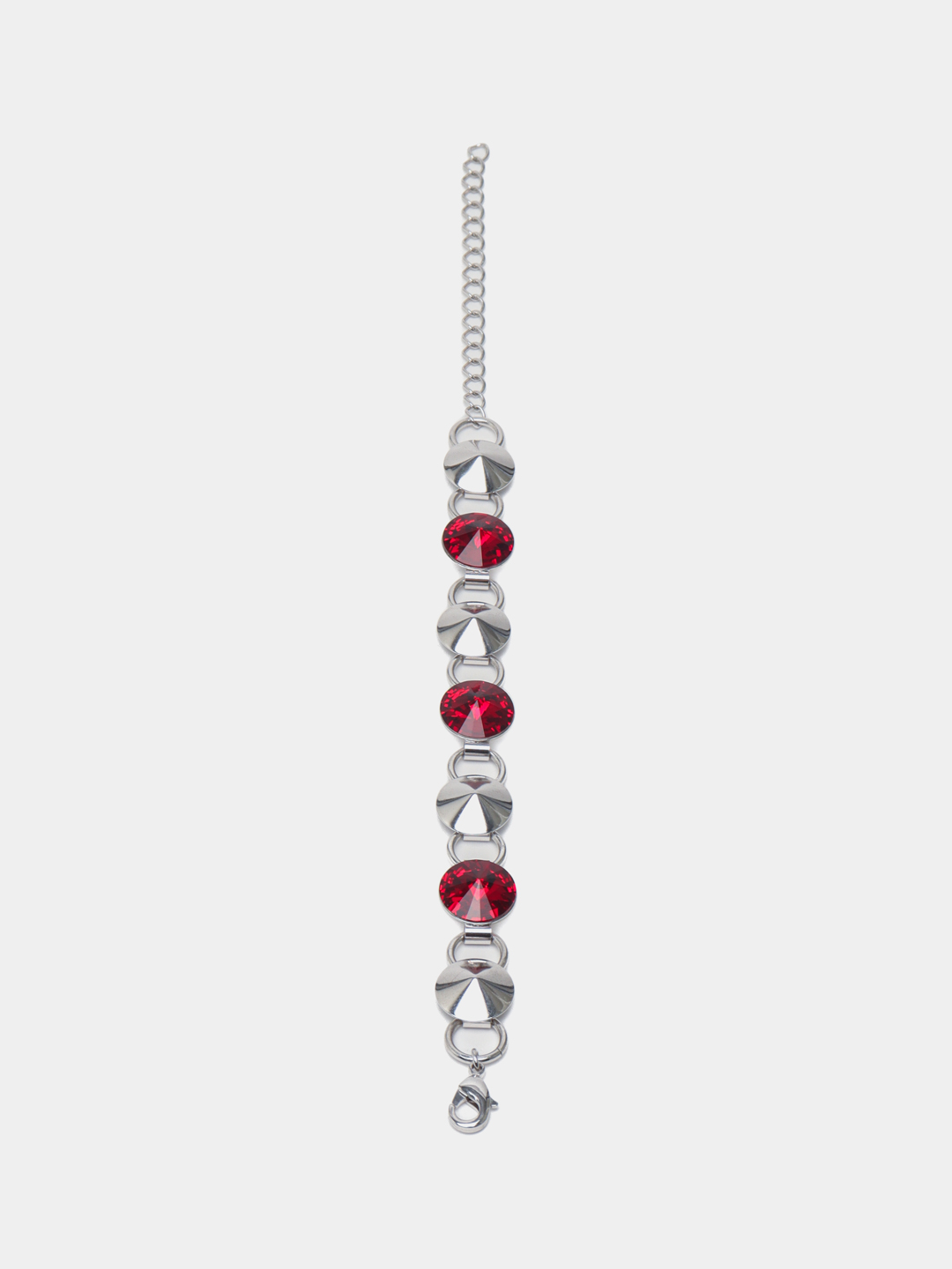 RIVOLI 1096 Ayollar bilaguzuk toshlari Swarovski rangi Rhodium - 