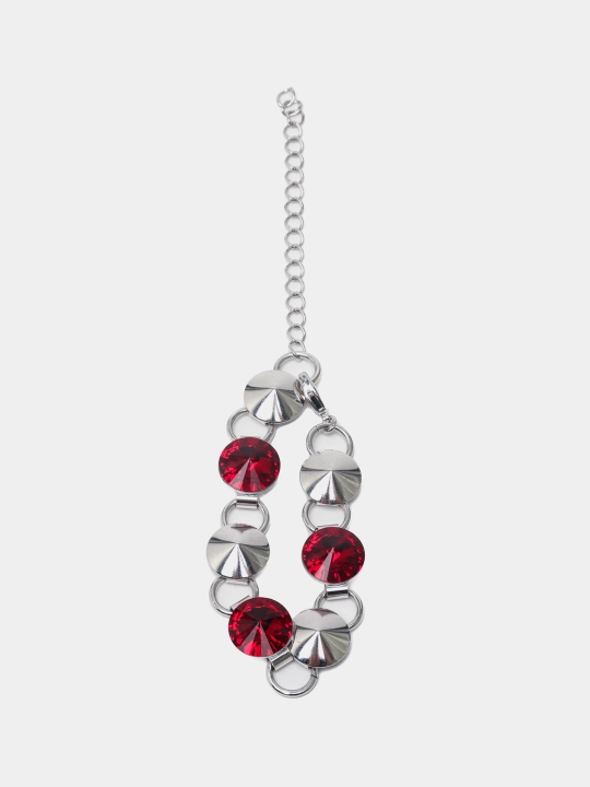 RIVOLI 1096 Ayollar bilaguzuk toshlari Swarovski rangi Rhodium