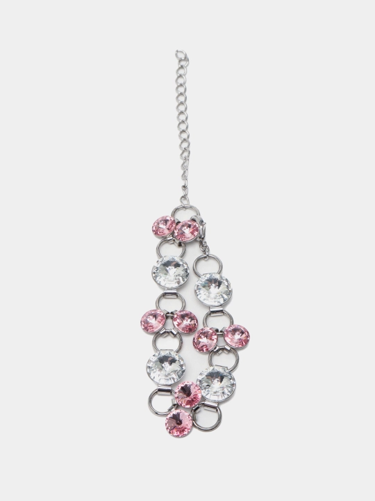 Браслет RIVOLI 1098 цвет Rhodium с кристаллами Swarovski