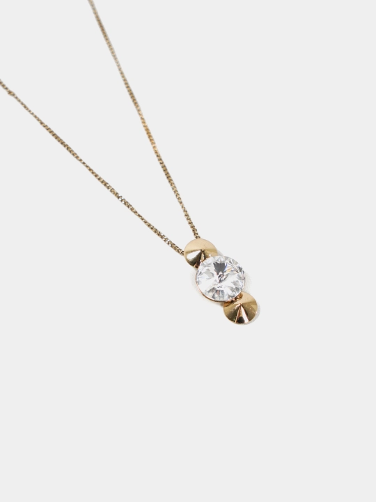 Kristallari Swarovski zanjirdagi Dara marjon, rang Staro/zlato